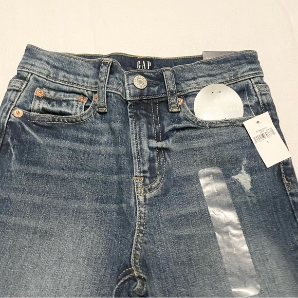 Gap Kids Stretch High Rise Jeans Size 7 - Picture 2 of 16